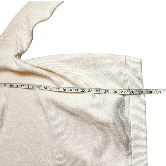 Free People Ottoman Slouchy Tunic Sweater Dress in Ecru- XS - Picture 5 of 5